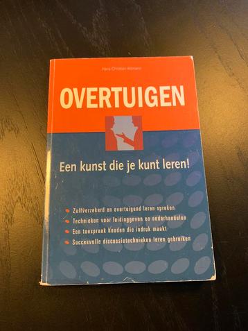 Overtuigen, een kunst die je kunt leren. beschikbaar voor biedingen