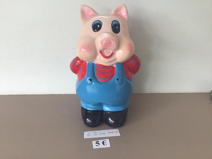 13 verschillende spaarpotten, Verzamelen, Spaarpotten, Zo goed als nieuw, Ophalen of Verzenden