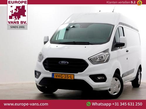 Ford Transit Custom 2.0 TDCI 130pk L2H2 Trend Airco/Navi/Cam, Auto's, Bestelwagens en Lichte vracht, Bedrijf, ABS, Airconditioning