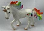 Schleich 70525 Bayala Regenboog eenhoorn veulen paard figuur, Verzenden, Zo goed als nieuw