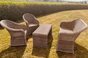 Rotan tuinset beschikbaar voor biedingen