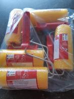 Pakket 5 verfrollen met handgreep, Doe-het-zelf en Bouw, Schildersmaterialen, Ophalen of Verzenden, Nieuw, Verfroller