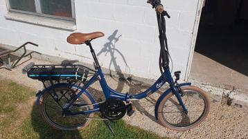 Vélo pliant A2 jaune, Enlèvement, Comme neuf, Vitesses