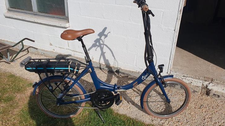 Vélo pliant A2 jaune, Vélos & Vélomoteurs, Vélos | Vélos pliables, Comme neuf, Vitesses, Enlèvement