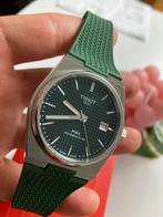 Montre Tissot PRX Automatic vert 40mm, Handtassen en Accessoires, Ophalen of Verzenden, Zo goed als nieuw, Staal, Staal