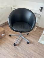 Chaise de bureau IKEA, Noir, Utilisé, Chaise boule