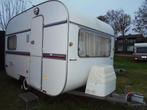 Knaus 3 pers,frigo,verwarming- waterpomp-kookvuur+voortent, Caravans en Kamperen, Caravans, Dwarsbed, Bedrijf, Tot 500 kg, Knaus