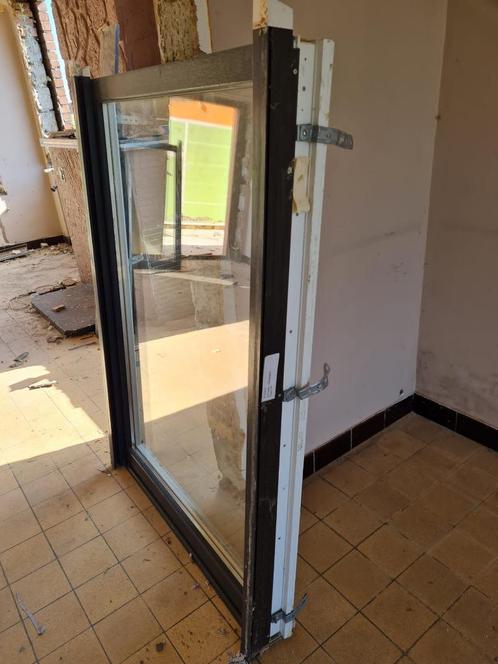 PVC ramen, Doe-het-zelf en Bouw, Glas en Ramen, Gebruikt, Gevelraam of Ruit, Dubbelglas, Ophalen