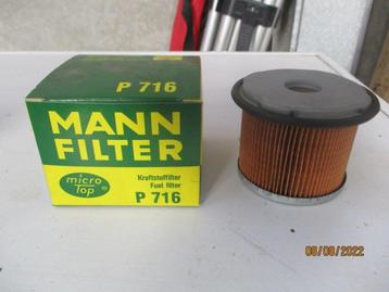 Brandstoffilter P716 MANN-FILTER
