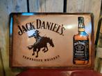 Jack Daniels Tennessee Whiskey in reliëf-30 x 20cm, Nieuw, Reclamebord, Verzenden