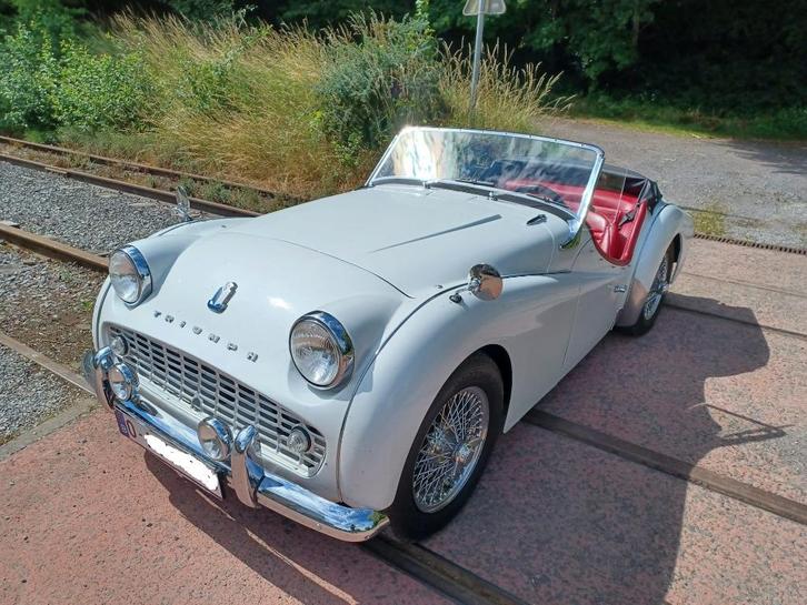 Triumph TR3 A!!! PRIJS OMLAAG!!!, Auto's, Oldtimers, Particulier, Triumph, Benzine, Cabriolet, 2 deurs, Handgeschakeld, Ophalen