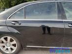 MERCEDES S KLASSE W221 ZWART C197 Rechts achter deur 2005-20, Auto-onderdelen, Gebruikt, Mercedes-Benz AG, Deur, Mercedes-Benz