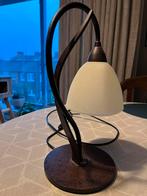 Leuke nieuwe vloerlamp, Huis en Inrichting, Lampen | Tafellampen, Minder dan 50 cm, Zo goed als nieuw, Glas