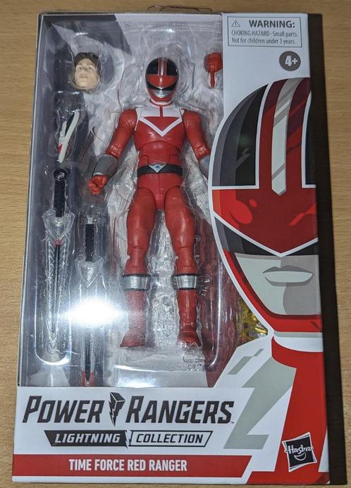 Hasbro Lightning Collection Power Rangers Time Force Red, Collections, Statues & Figurines, Comme neuf, Envoi