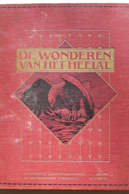 Antieke Boeken  'De wonderen van het heelal', Antiek en Kunst, Antiek | Boeken en Manuscripten, Ophalen of Verzenden