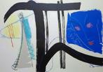 ANDRE VAN SCHUYLENBERGH / FIGURATIE / KLEURZEEFDRUK 49x70cm, Antiek en Kunst, Ophalen of Verzenden