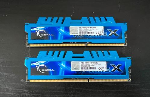 G.skill RipjawsX 16GB DDR3 RAM (2 stuks), Computers en Software, RAM geheugen, Gebruikt, Desktop, 16 GB, DDR3, Ophalen