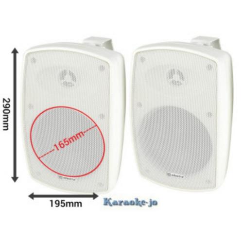 DAP EVO 6 - passieve 6.5-inch buiten speakers Wit, Audio, Tv en Foto, Luidsprekerboxen, Nieuw, Overige typen, Ophalen of Verzenden