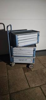 gedore gereedschapwagen 1585, Doe-het-zelf en Bouw, Ophalen, Gebruikt