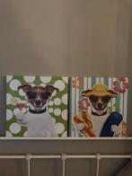 Canvas 2 stuks, Ophalen, Zo goed als nieuw
