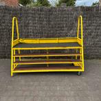 Trap, werkplatform op wielen 75cm hoog, Doe-het-zelf en Bouw, Ophalen of Verzenden, Trap