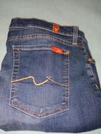 7 For All Mankind B (Air) Duchesse The Skinny Mt 32 (86) nou, Neuf, Enlèvement ou Envoi, W30 - W32 (confection 38/40), Bleu
