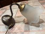 Mooie muurlamp,glazen kapje., Ophalen of Verzenden, Zo goed als nieuw, Glas, Landelijk/rustiek