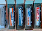 Roco N schaal mooie set van 5 schuifwandwagons Sbb cff, Hobby en Vrije tijd, Modeltreinen | N-Spoor, Ophalen of Verzenden, Zo goed als nieuw