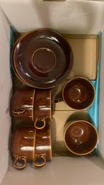 6 koffietassen met onderzetter cp, Antiek en Kunst, Ophalen