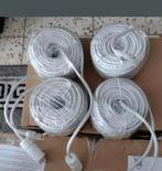 4 cables RJ45 pour caméras et réseaux nouveau longueur: 12 m, Informatique & Logiciels, Pc & Câble réseau, Enlèvement ou Envoi