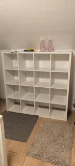 Ikea kallax kast 16 vakken wit, Huis en Inrichting, Ophalen, Gebruikt