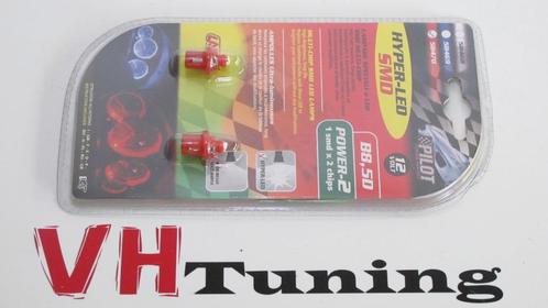 Pilot 58470 2x B8,50 12V 1smd LED rood, Auto diversen, Tuning en Styling, Ophalen