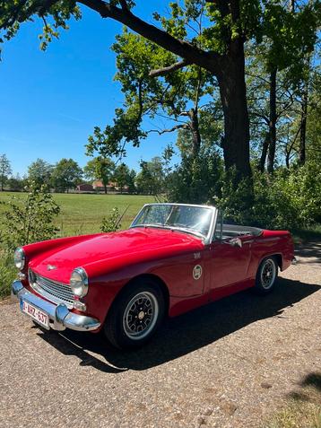 Austin Healey Sprite MK III van 1966 in mooie staat., Auto's, Overige merken, Achterwielaandrijving, Zwart, Cabriolet
