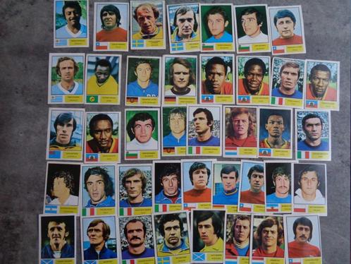 images de football COUPE DU MONDE 74 MUNICH 40x de 1974 éd., Hobby & Loisirs créatifs, Autocollants & Images, Envoi