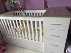 Babybed met schuif, kast en verzorgingsplank!, Ophalen, Zo goed als nieuw, Ledikant
