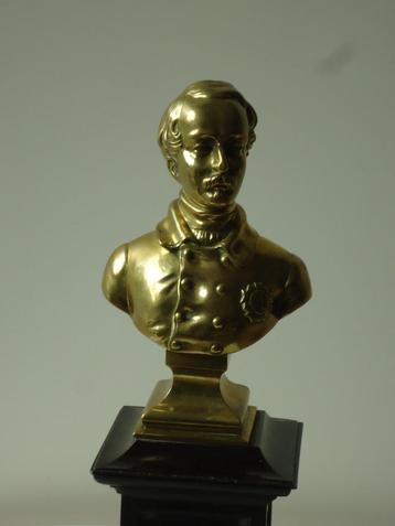 XIXe verguld bronzen buste NAPOLEON III Second Empire France beschikbaar voor biedingen