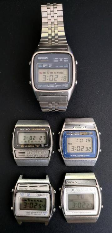 Montres vintage Seiko beschikbaar voor biedingen