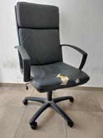 gratis zwarte bureaustoel (gebruikssporen), Ophalen, Gebruikt, Zwart, Bureaustoel