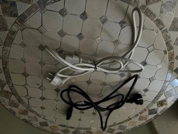 4 nieuwe voedingskabels voor pc - met Eurostekker - 14 €/lot beschikbaar voor biedingen