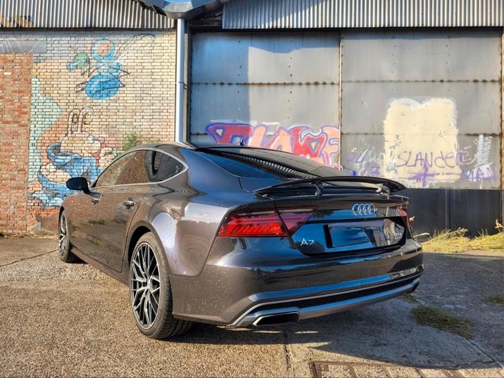 Audi A7 2.0 TFSI Quattro S-Line – 2016 – Topuitvoering!, Autos, Audi, Particulier, A7, 4x4, ABS, Caméra de recul, Phares directionnels