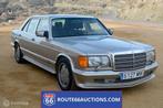 Mercedes-Benz 500 SEL AMG | 1985 | Route 66 Auctions, Auto's, Lederen bekleding, 4 deurs, Zwart, Bedrijf