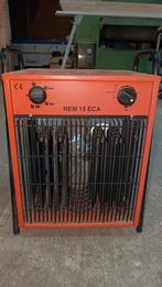 Industriele ventilatorkachel, Ophalen