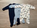 Set van 3 pyjamapakjes met rits M62, Enfants & Bébés, Vêtements de bébé | Taille 62, Enlèvement ou Envoi, Comme neuf