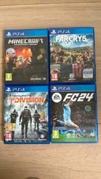 Games PlayStation 4, Fifa, Minecraft, division, farcry 5, Games en Spelcomputers, Ophalen of Verzenden, Zo goed als nieuw