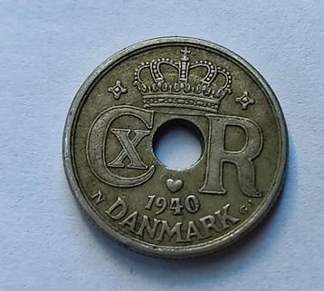Munt van Denemarken 10 ore uit 1940 beschikbaar voor biedingen