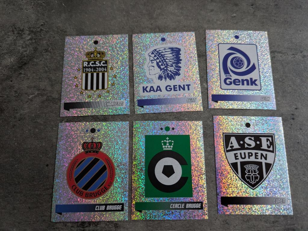 PANINI FOOTBALL 2011  6x emblemen/badges voetbal zeldzaam, Hobby en Vrije tijd, Stickers en Plaatjes, Nieuw, Verzenden