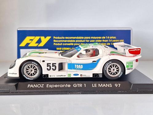 Fly Panoz Esperante GTR 1 Blanco 55 Le Mans 97 Ref Nr A64, Kinderen en Baby's, Speelgoed | Racebanen, Nieuw, Racebaan, Elektrisch
