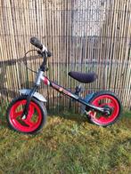 Stevige loopfiets Hudora rood/zwart 10 inch (1 tot 3 jaar), Kinderen en Baby's, Speelgoed | Buiten | Voertuigen en Loopfietsen