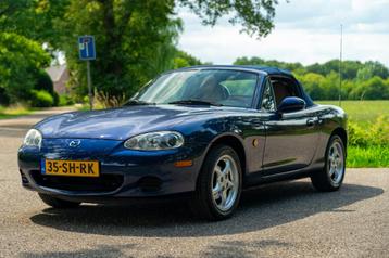 Mazda MX-5 2001 | NOUVEAU MOT | FAIBLE KILOMÉTRAGE | INTÉRIE, Autos, Beige, Entreprise, Boîte manuelle, 2 portes