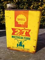 Zeldzaam Olieblik Shell 2T Motoculture, Ophalen of Verzenden, Gebruikt